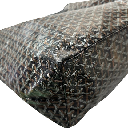 Used GOYARD Tote GM Shoulder Bag Black PHW