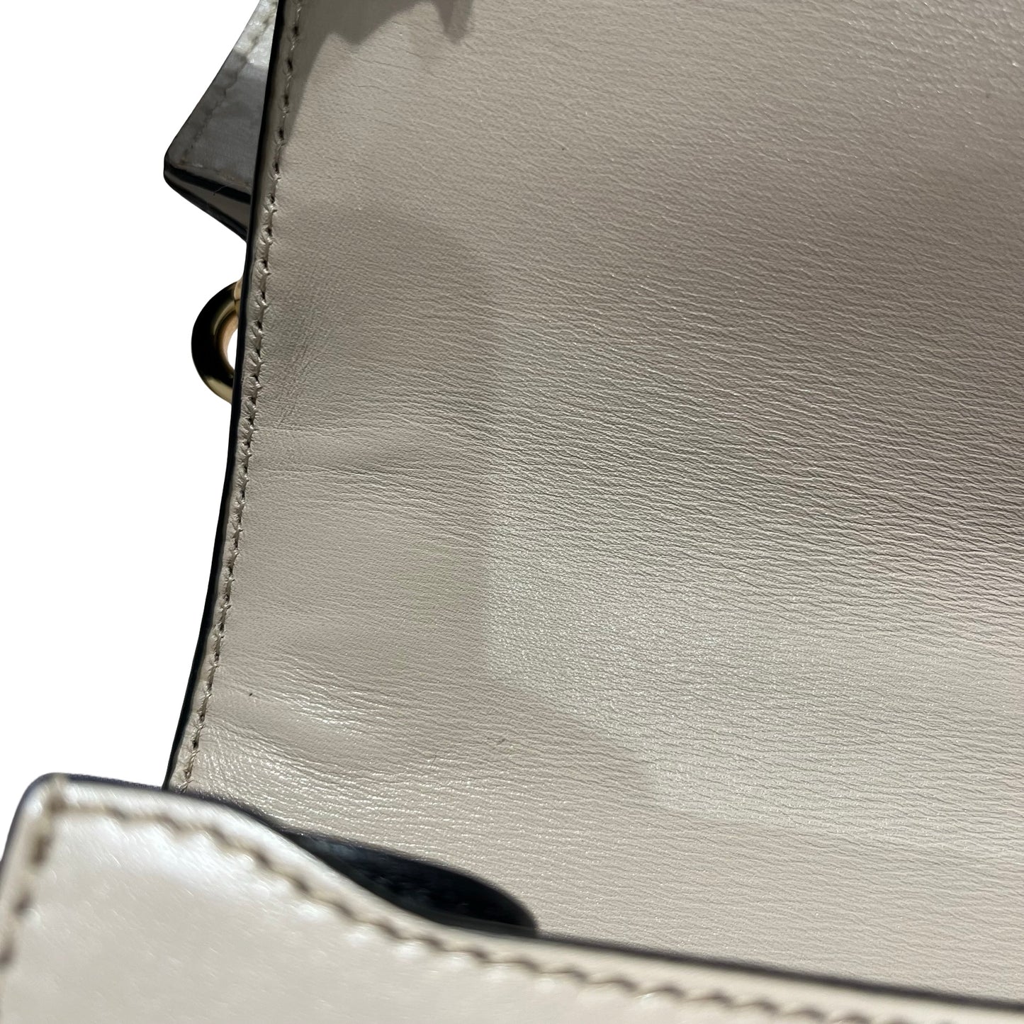 Used LOEWE Barcelona mini Cross Body Bag Beige GHW