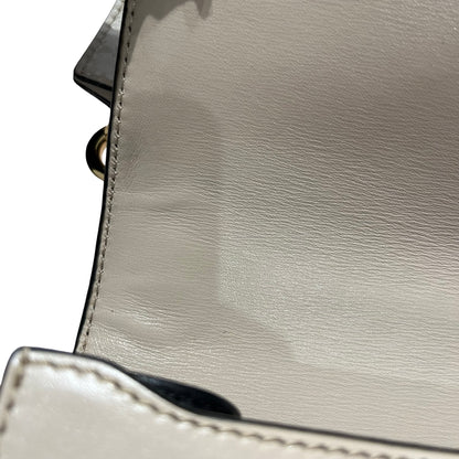 Used LOEWE Barcelona mini Cross Body Bag Beige GHW