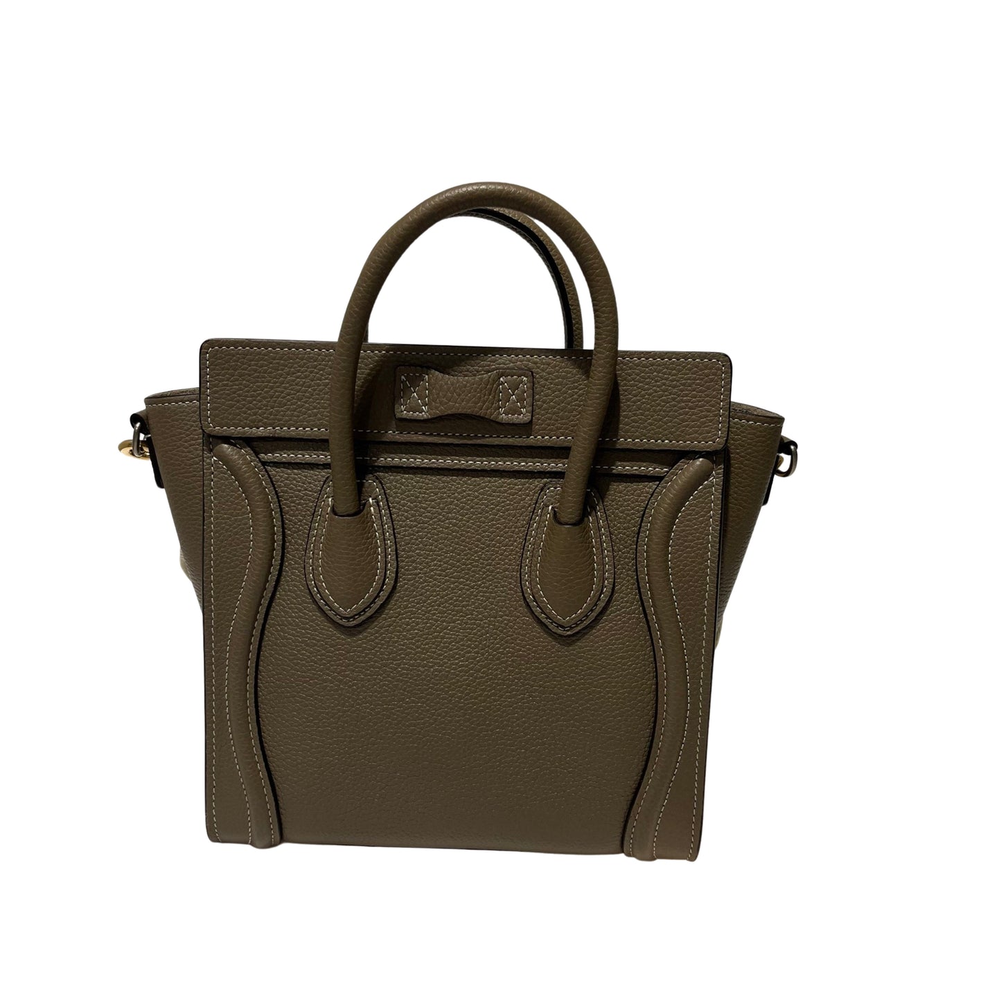 Calfskin NANO LUGGAGE Two Way Shoulder Bag [100935]