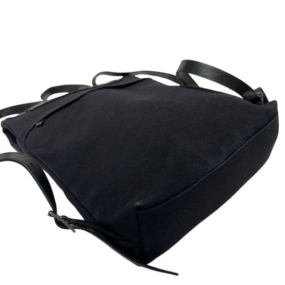 Calf Skin,Canvas  Backpack [101008]