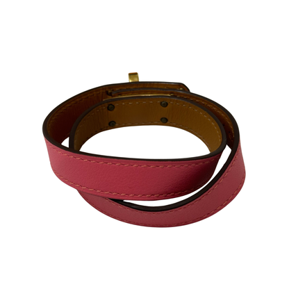 Swift Leather Kelly Double Tour Bracelet [100978]