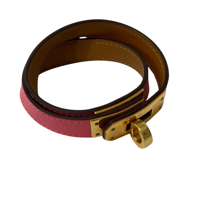 Swift Leather Kelly Double Tour Bracelet [100978]