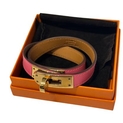 Swift Leather Kelly Double Tour Bracelet [100978]