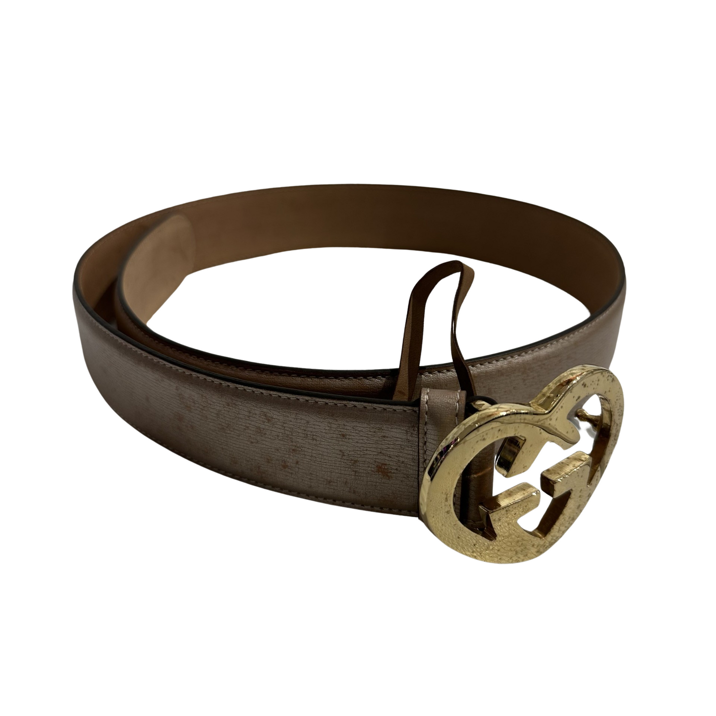 Calf Skin Heart Buckle Belt Belt [100660]