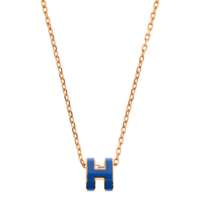 Mini Pop H Necklace [100526]