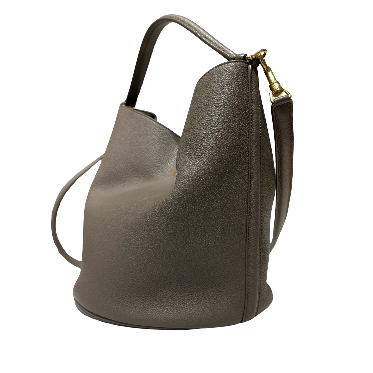 Calfskin Bucket 16 Two Way Shoulder Bag [101069]