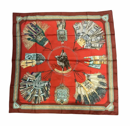 Silk Cuirs du Desert Silk Scarf Scarf [100873]