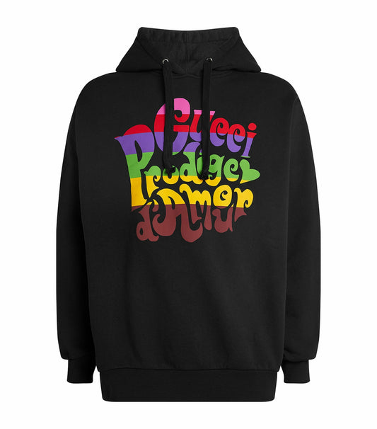 Cotton Prodige d'Amour print hoodie Hoodie [100499]