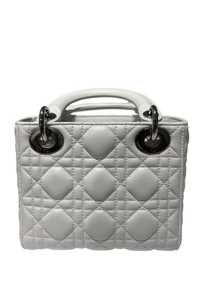 Lambskin Mini Lady Dior Two Way Shoulder Bag [101150]