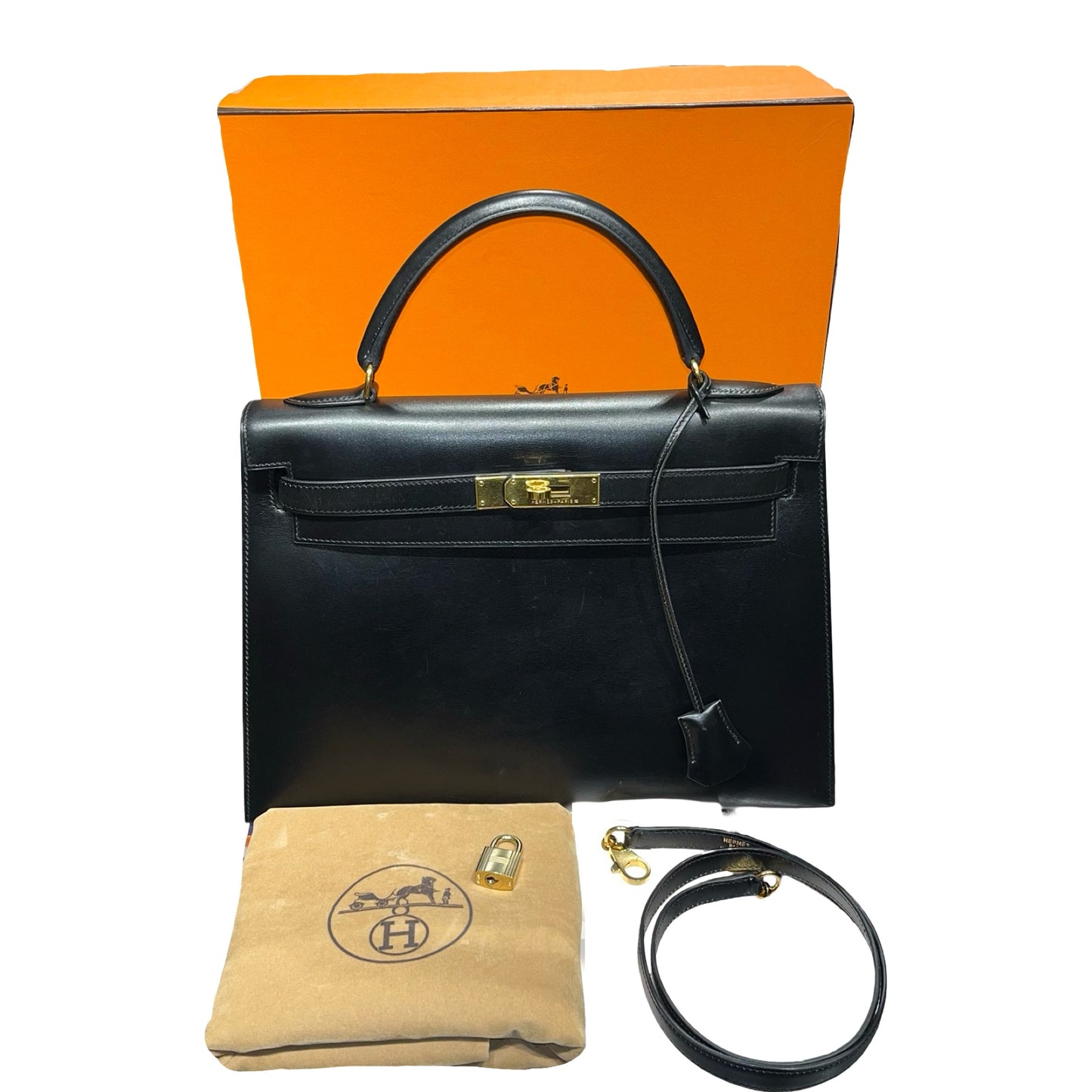 Used Chanel Handbag Black