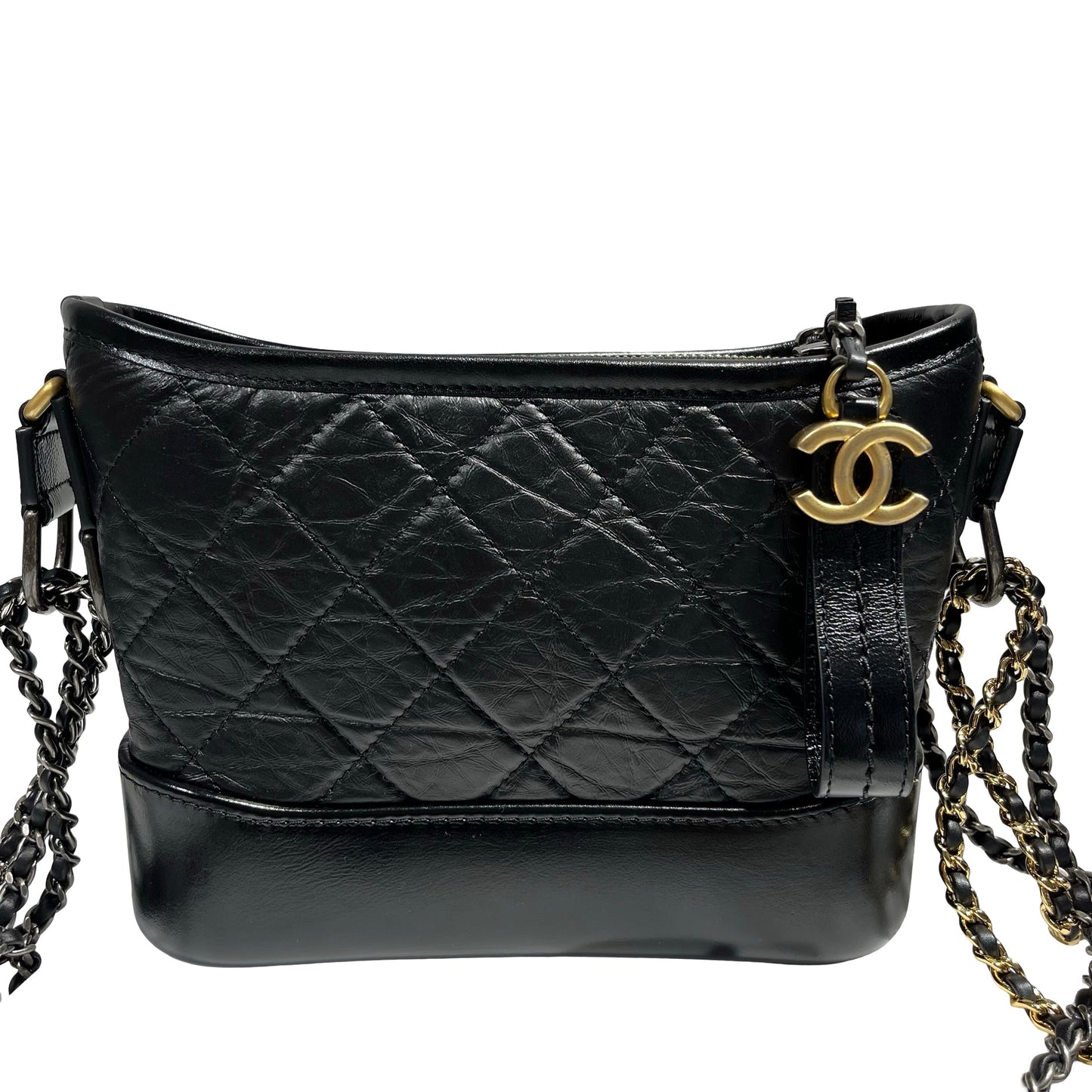 CHANEL GABRIELLE SMALL BLACK [3000894]