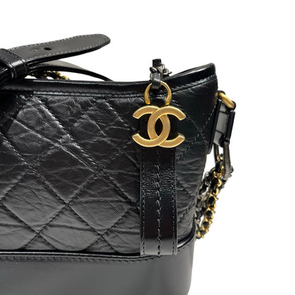 CHANEL GABRIELLE SMALL BLACK [3000894]