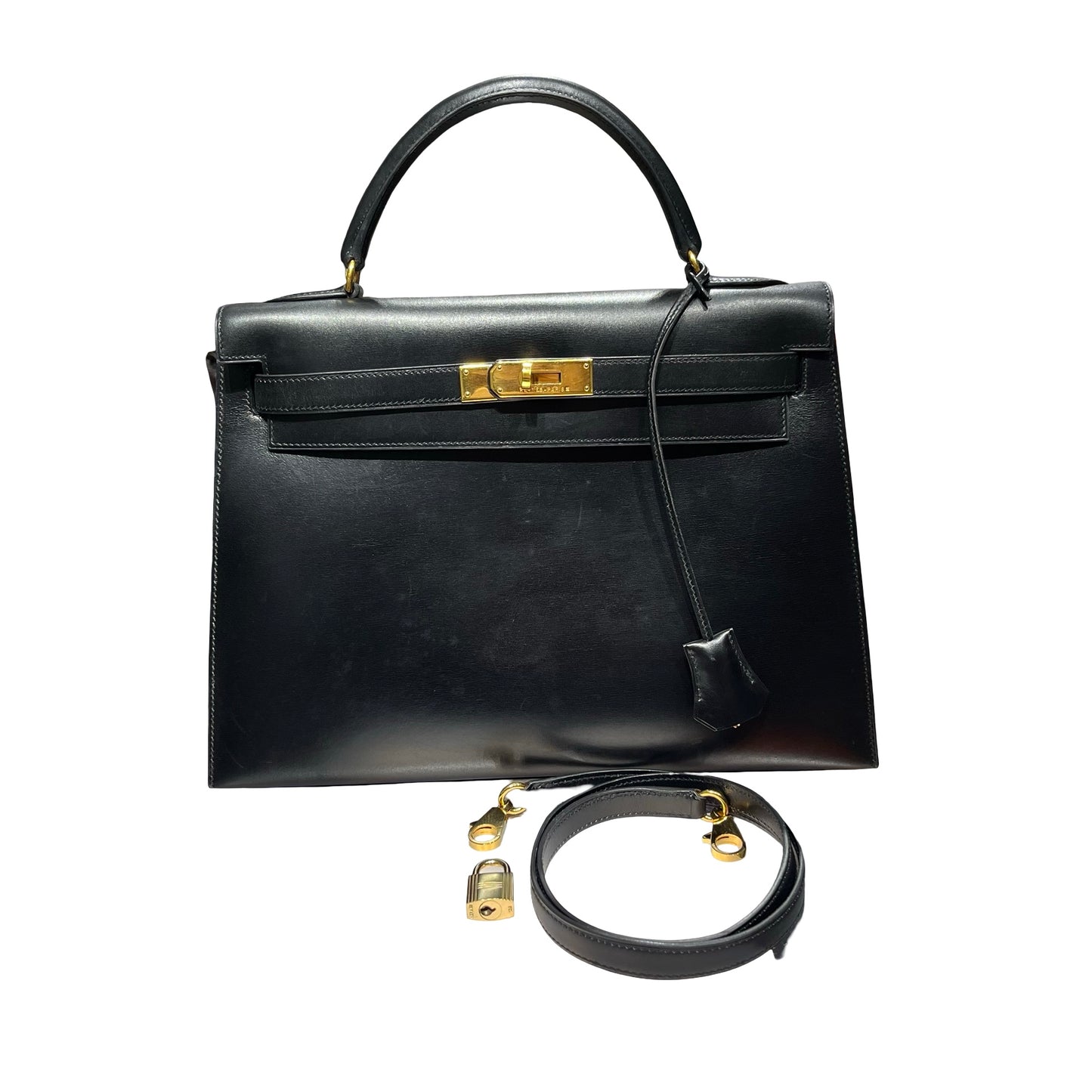 Used Chanel Handbag Black