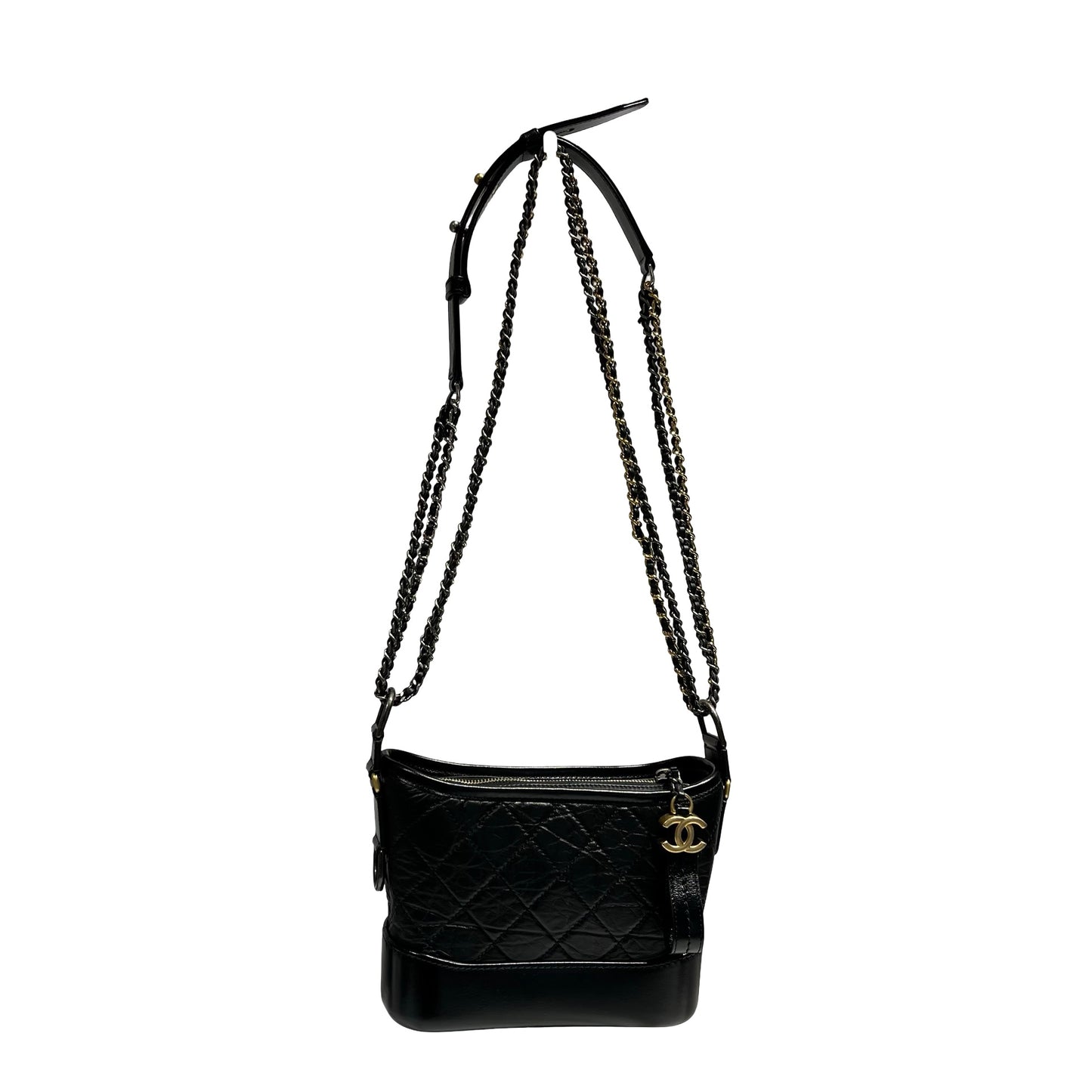CHANEL GABRIELLE SMALL BLACK [3000894]