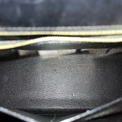 Used Chanel Handbag Black