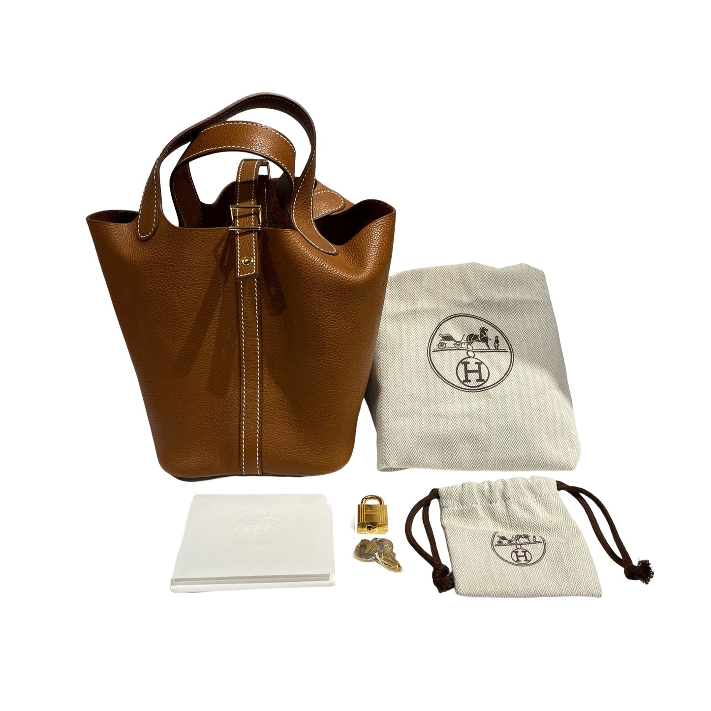 HERMES PICOTIN 18 FAUVE [3000892]