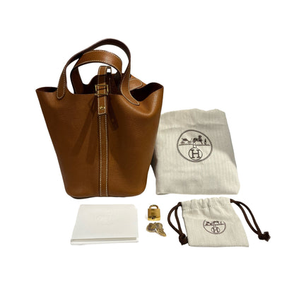 HERMES PICOTIN 18 FAUVE [3000892]