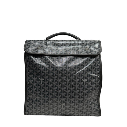 Used GOYARD Goyardine Alpin Backpack Grey