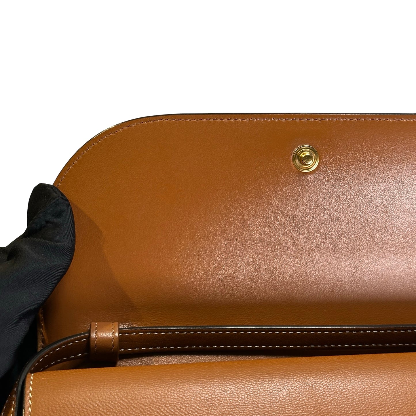 CELINE Macadam Triumph Cross Body Bag Brown