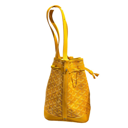Used GOYARD Le Sac Petit Flot Tote Bag Yellow