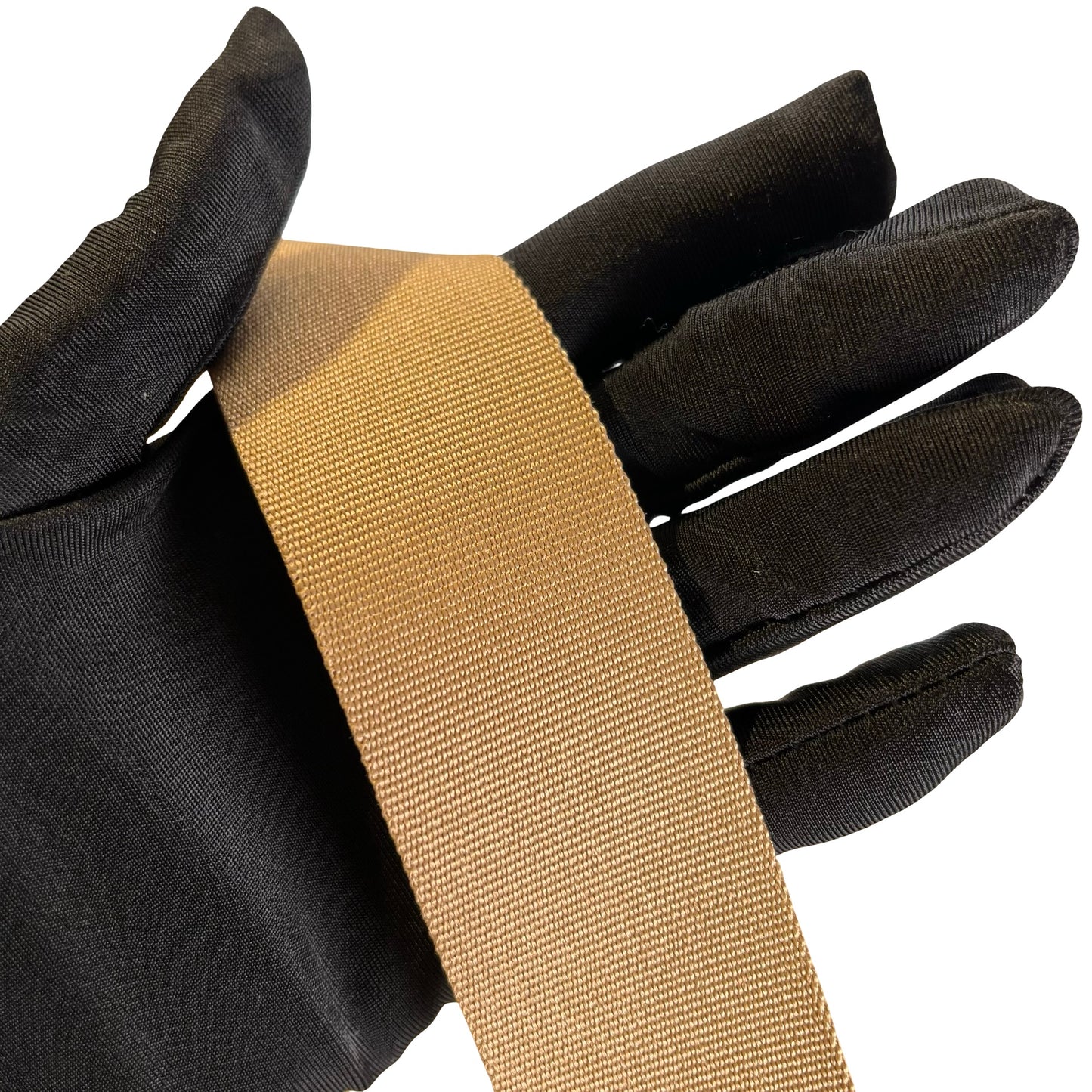 Used SALVATORE FERRAGAMO Woven Checkerboard Woven Grosgrain Ribbon Bag Handbag Gold Beige PHW