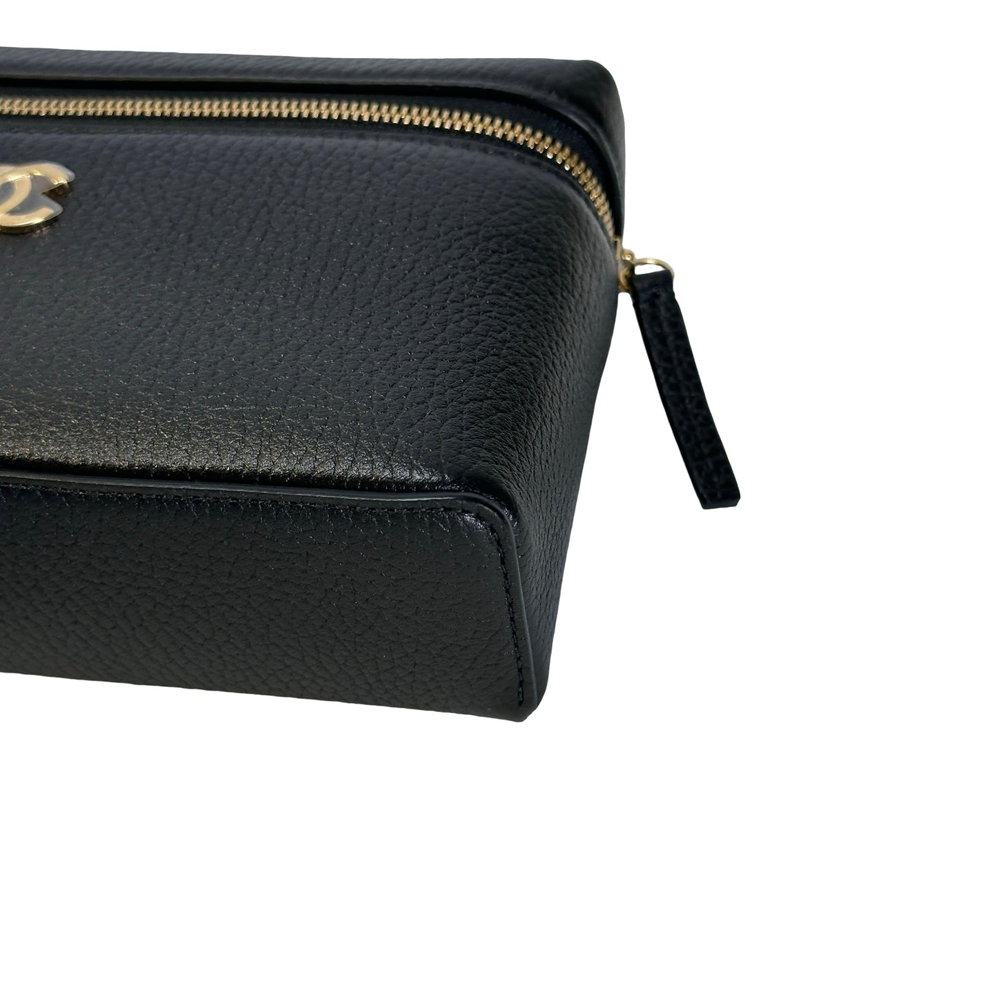 Brand New CHANEL Caviar Vanity case Vanity case Black