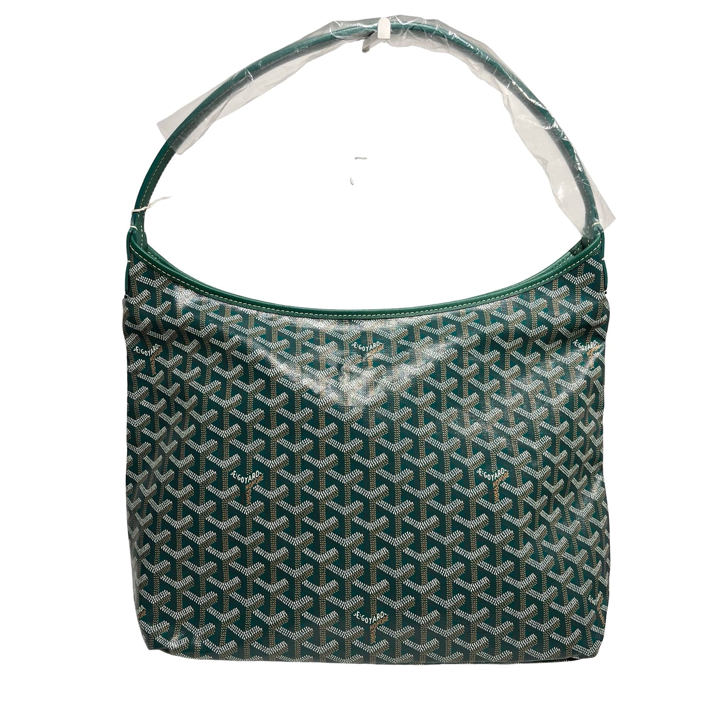 Brand New GOYARD Goyardine Canvas Bohème Hobo Bag Green