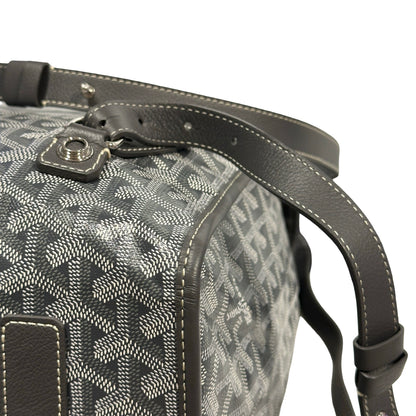 Used GOYARD Goyardine Alpin Backpack Grey
