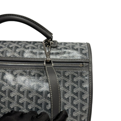 Used GOYARD Goyardine Alpin Backpack Grey