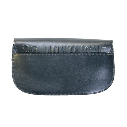 Used DIOR Leather Bobby Crossbody Bag Black GHW