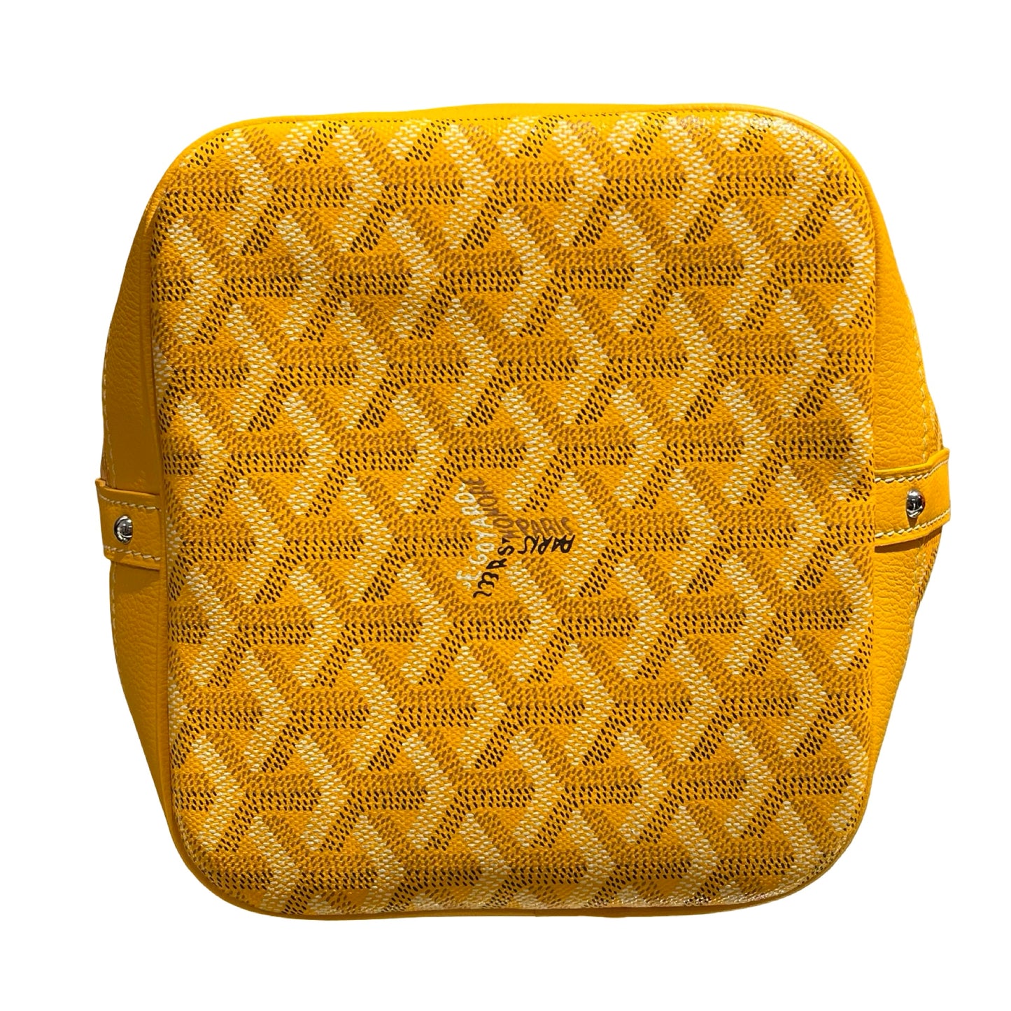 Used GOYARD Le Sac Petit Flot Tote Bag Yellow