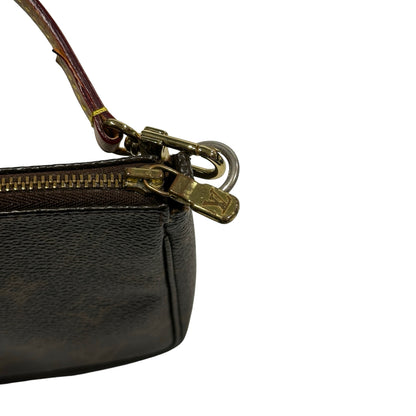 Used LOUIS VUITTON Monogram Pochette Accessoires Pouchette Brown