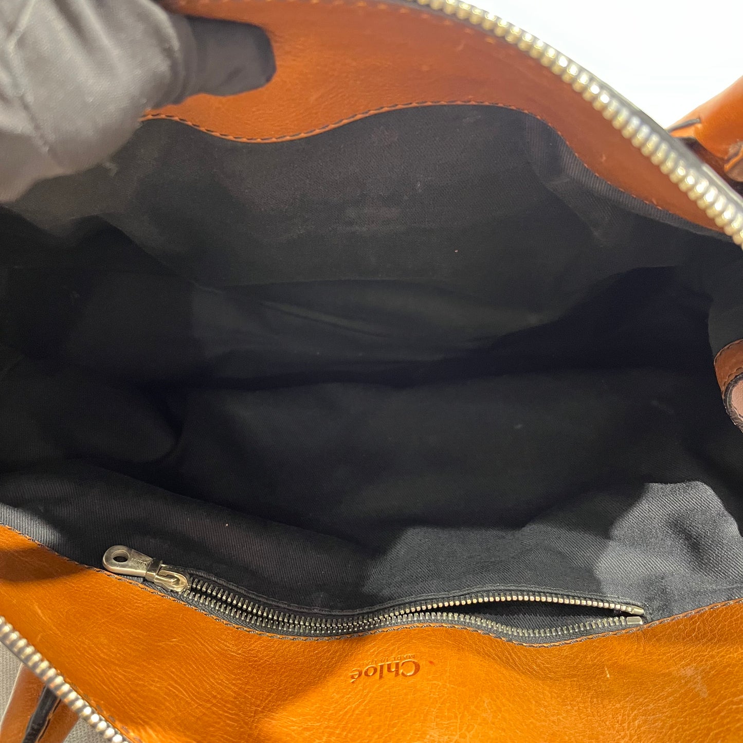 Used CHLOE Edith Bag Shoulder Bag Brown PHW