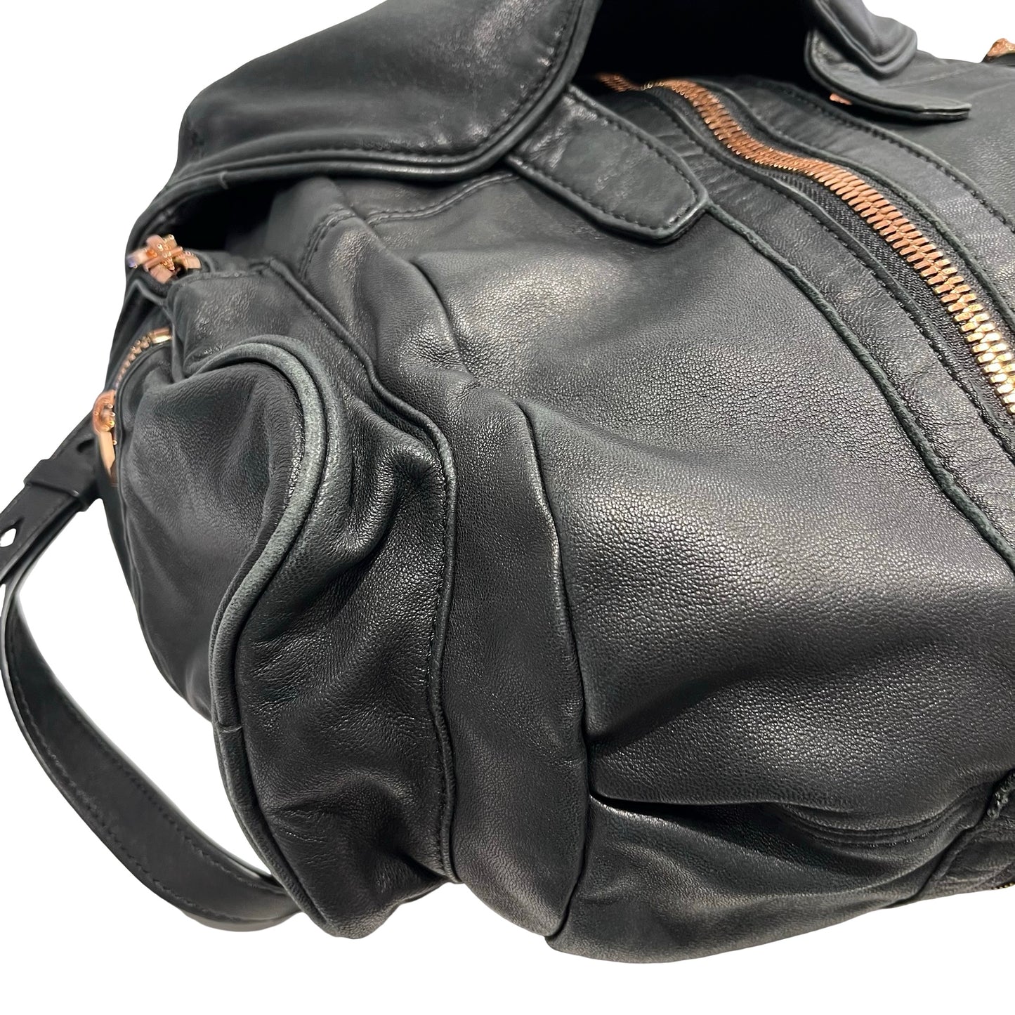 Used ALEXANDER WANG Solid color Marti Backpack Black GHW