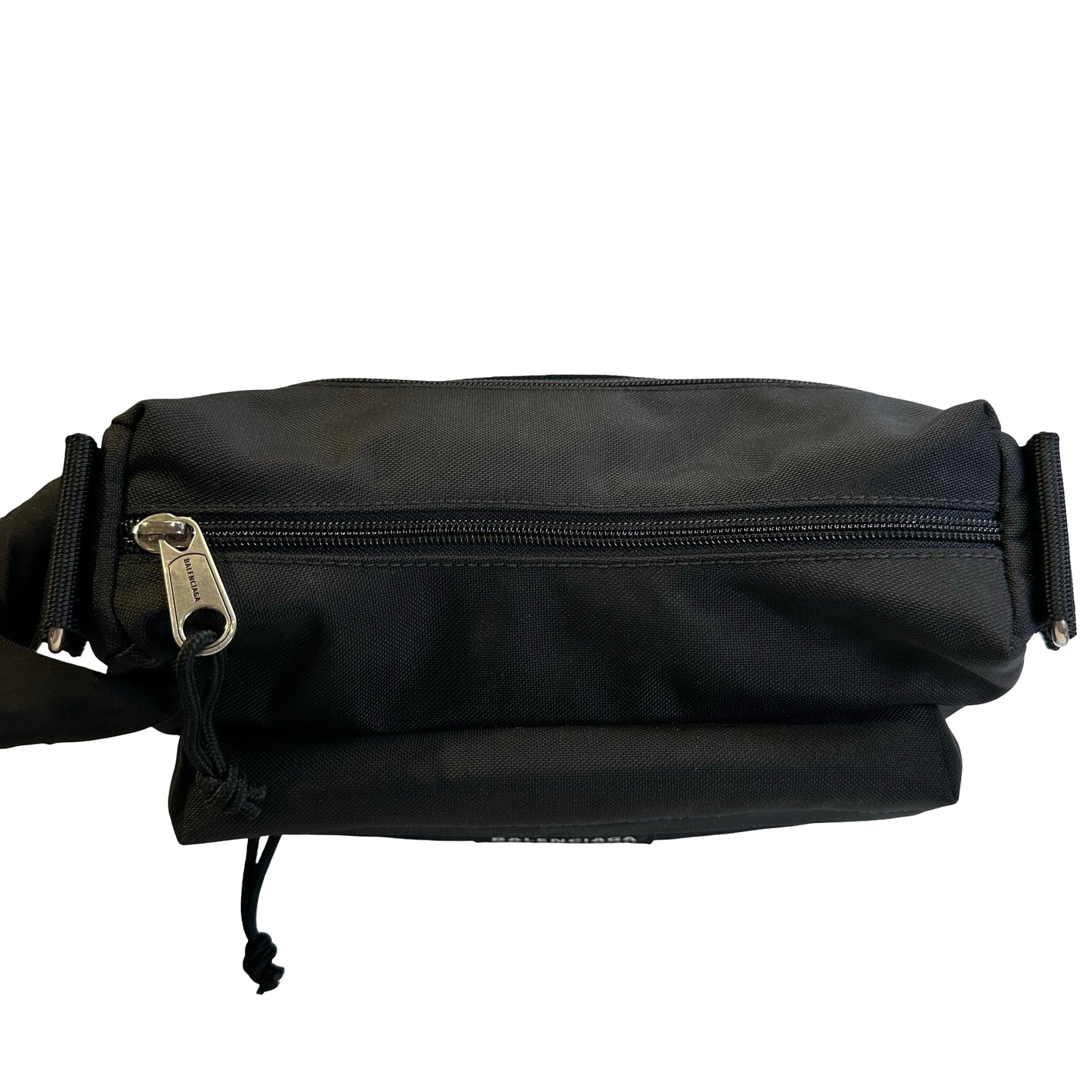 Used BALENCIAGA Nylon Explorer Shoulder Bag Black