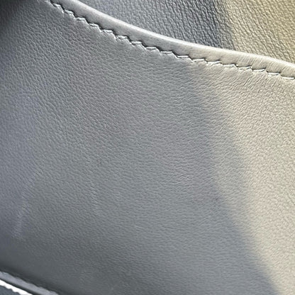 HERMES Epsom Mini Constance Shoulder Bag Grey GHW