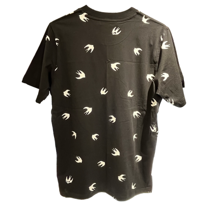 MOSCHINO Bird Print Tee T-shirt Black