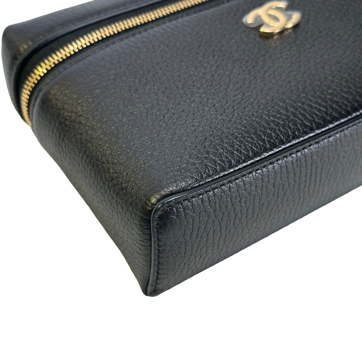 Brand New CHANEL Caviar Vanity case Vanity case Black