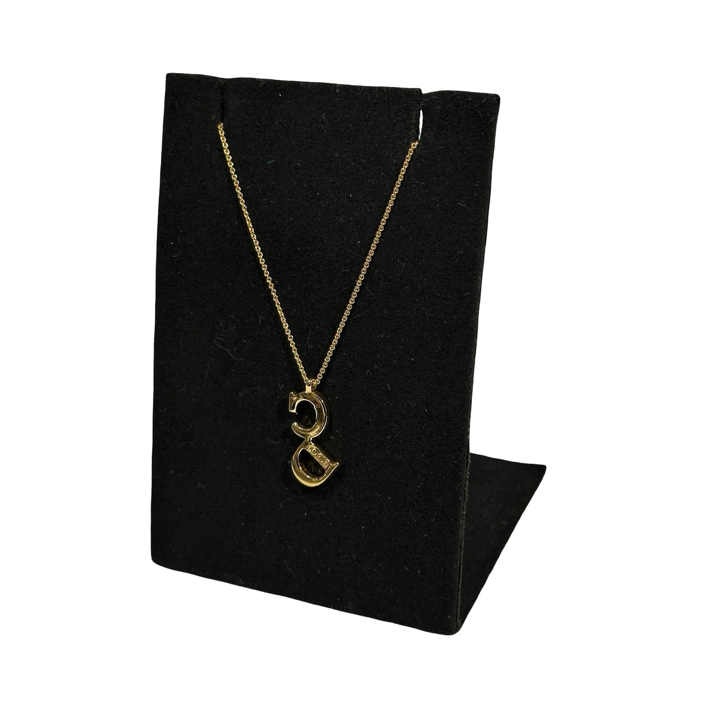 DIOR CD Necklace Gold
