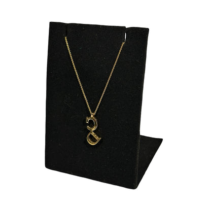 DIOR CD Necklace Gold