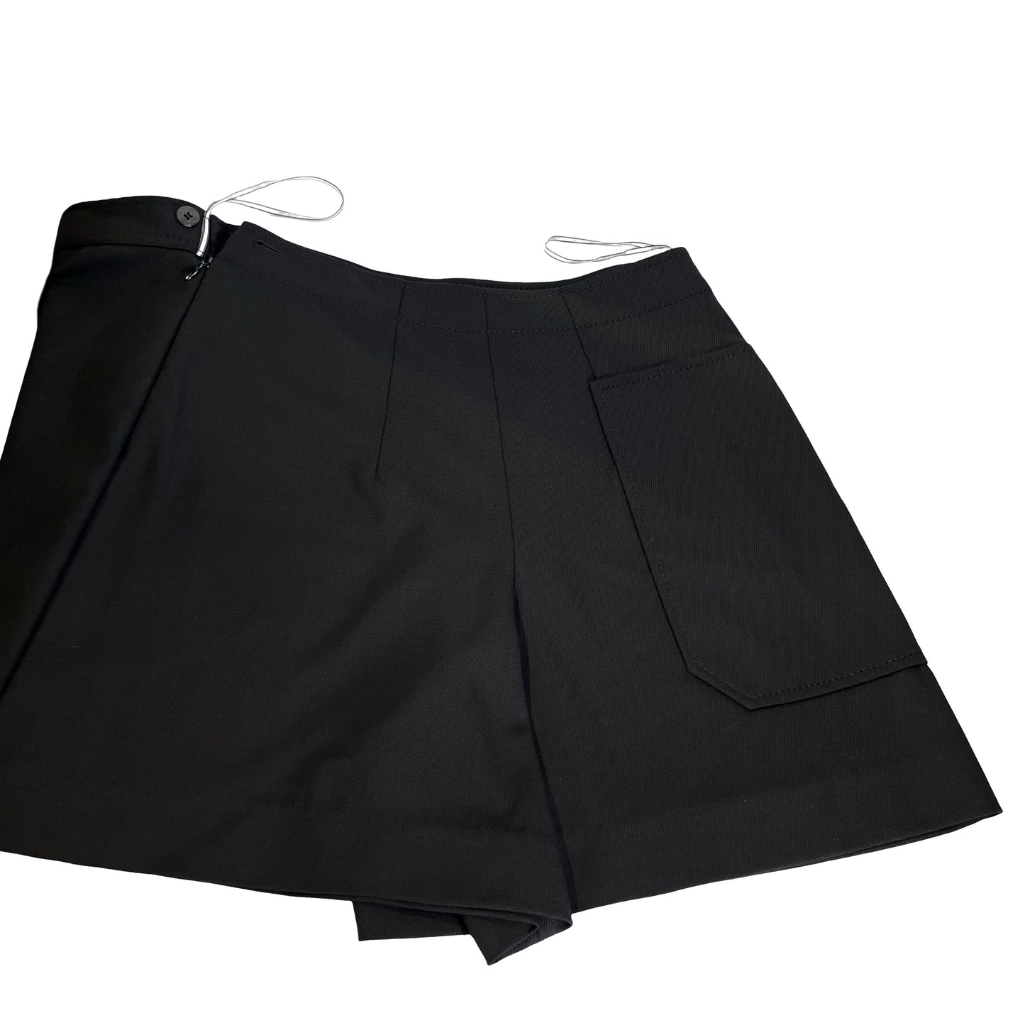 HERMES Virgin Wool Pants Black