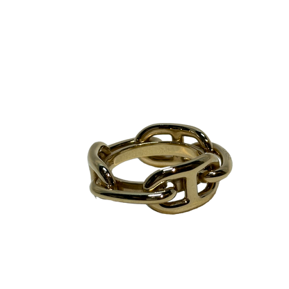 Used Hermès Scarf Ring Ring Gold