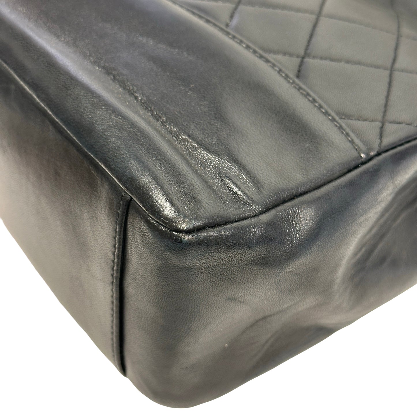 Used CHANEL Quilted Lambskin Quilted 31 Bag Two Way Shoulder Bag Black