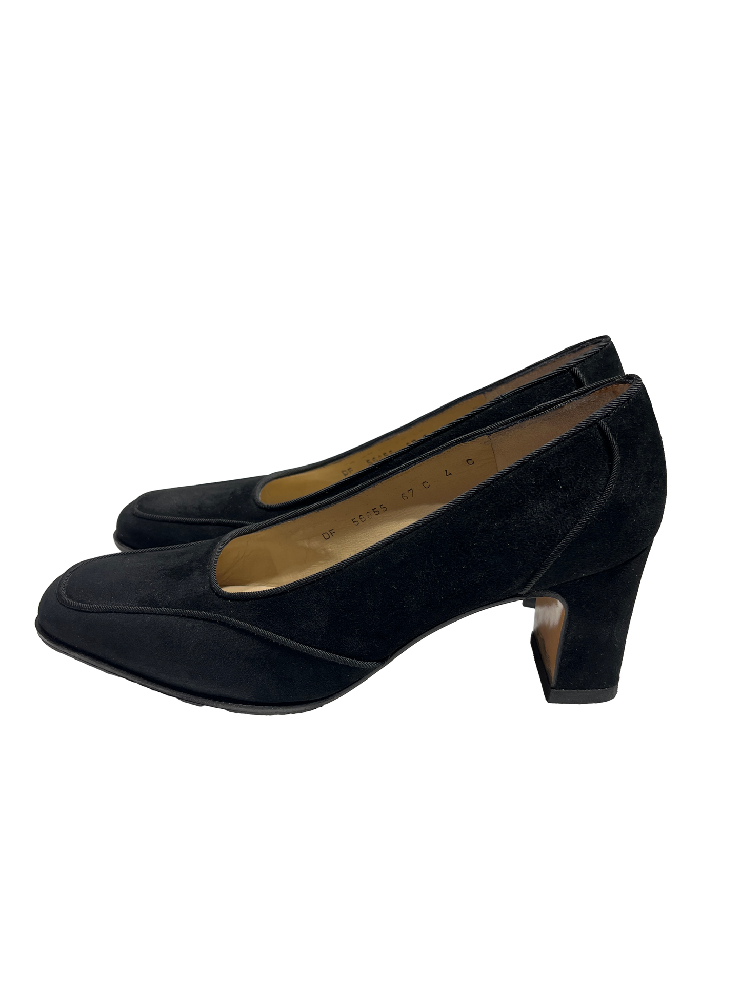 Used Ferragamo Heels Black
