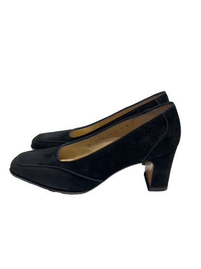 Used Ferragamo Heels Black