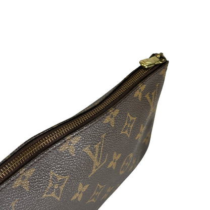 Used LOUIS VUITTON Monogram Canvas Pochette Accessoires Pouchette Brown Gold