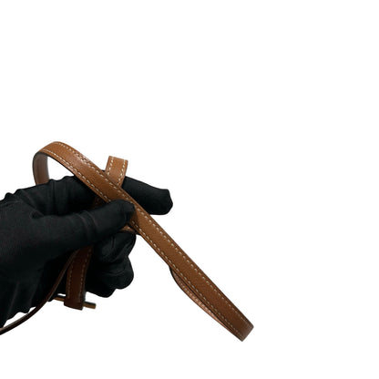 Used HERMES Roulis Shoulder Bag Gold GHW
