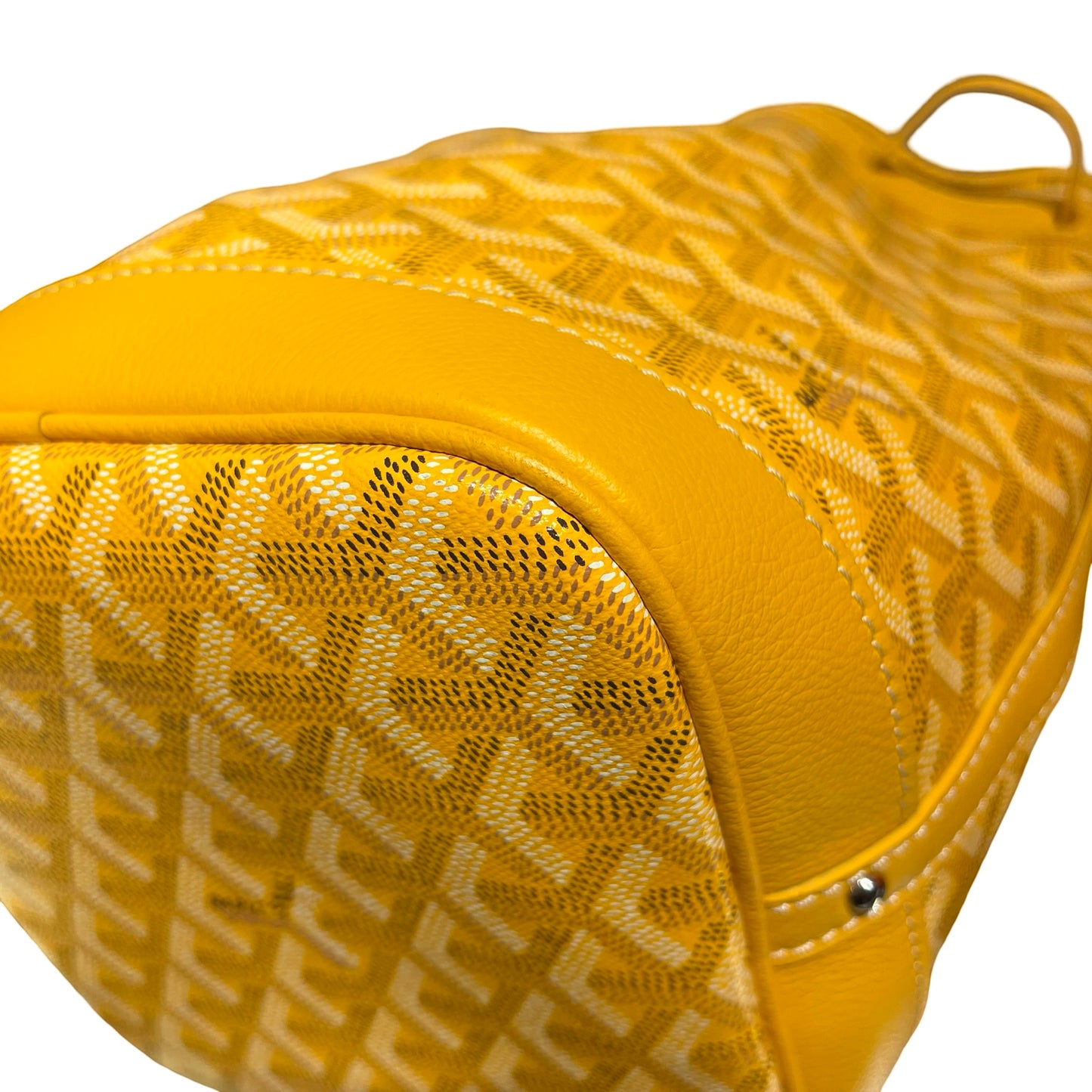 Used GOYARD Le Sac Petit Flot Tote Bag Yellow