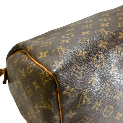 Used LOUIS VUITTON Monogram Canvas Speedy Handbag Brown
